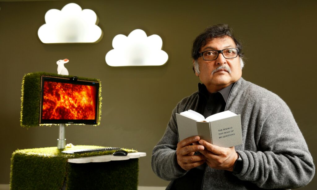 Sugata Mitra: the internet is capable of demonstrating how learning emerges.